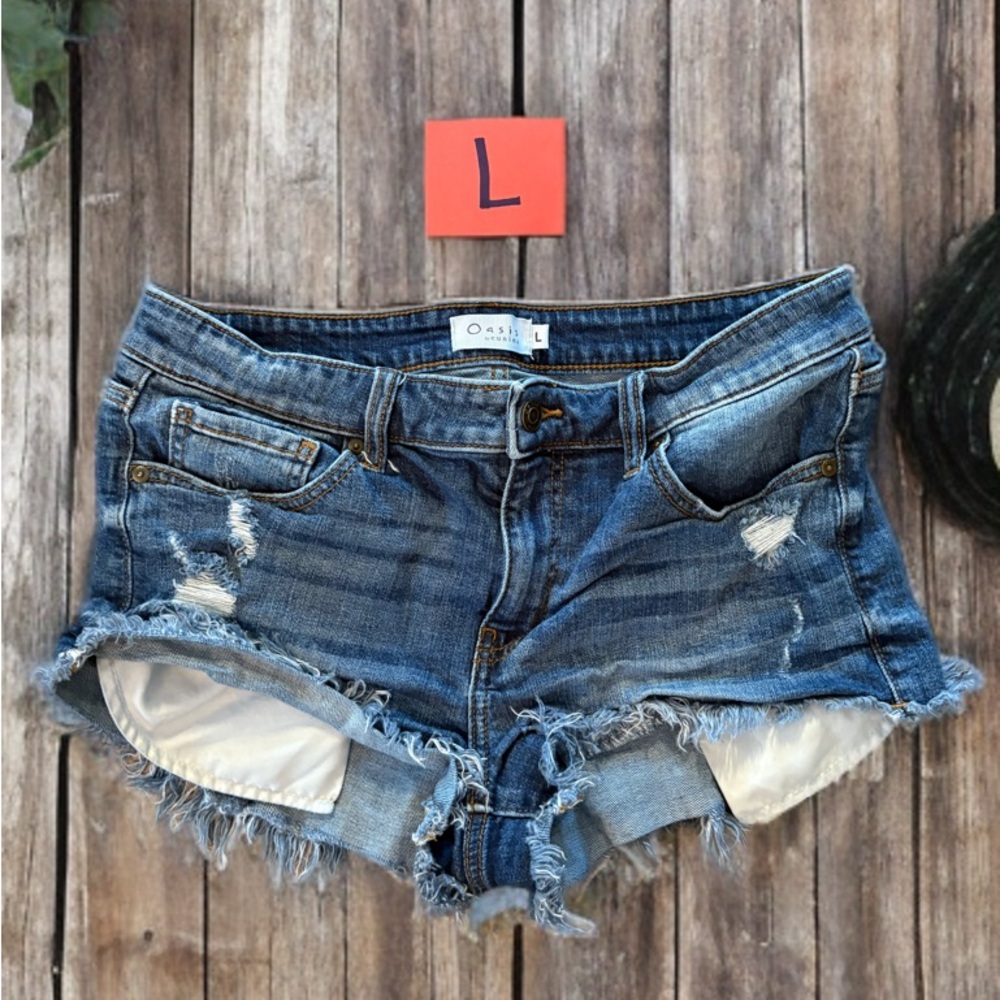 Denim shorts like new